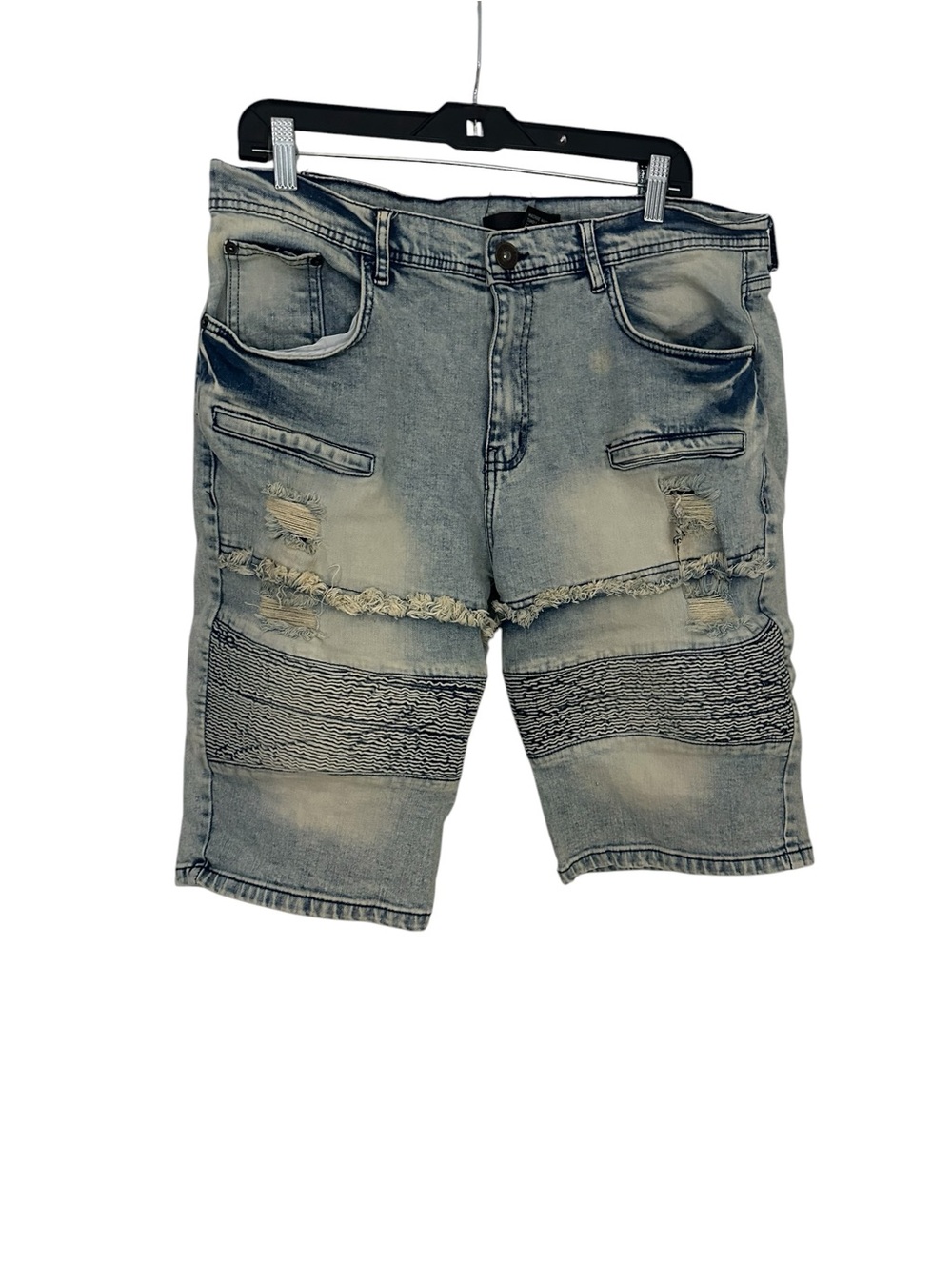 GS-115 Original Brand Distressed Denim Shorts